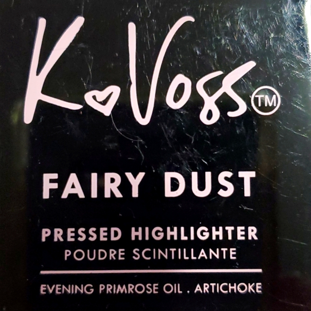 K. Voss Fairy Dust Pressed Highlighter Evening Primrose Oil & Artichoke